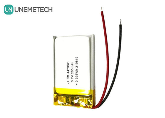 3.7V 250mAh Lipo batterie rechargeable 442332 Pour les balances électroniques portables