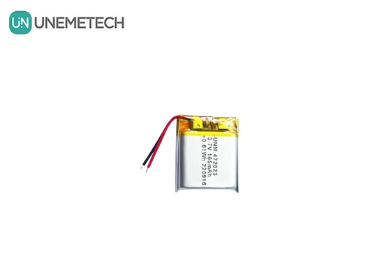 Batterie rechargeable au lithium-ion polymère 3.7V 165mAh 472023