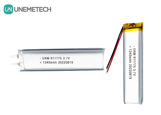 3.7V Lipo Piles rechargeables 1340mAh Batterie au lithium polymère 911775 pour Smart Pen