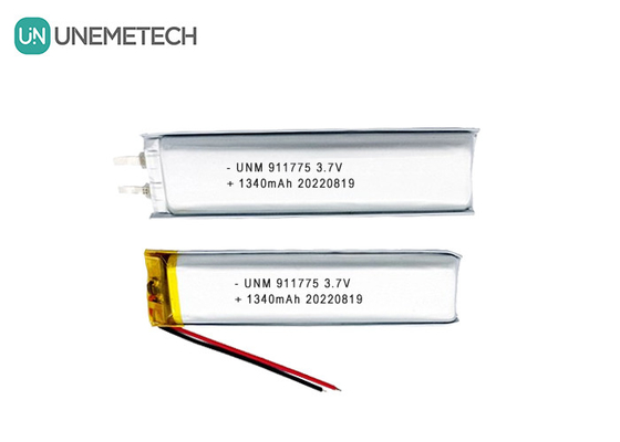 3.7V Lipo Piles rechargeables 1340mAh Batterie au lithium polymère 911775 pour Smart Pen