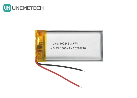 3.7V 1000mAh 102242 Batterie polymère au lithium-ion standard pour lampes de table