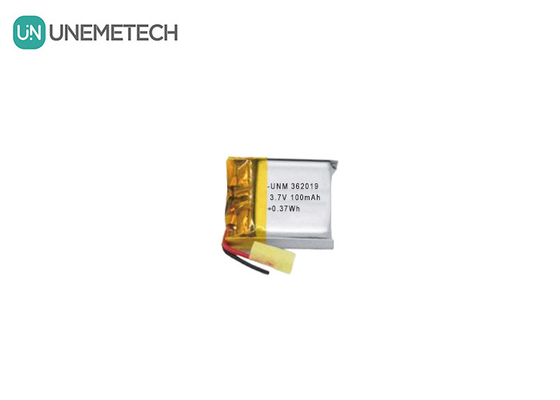 3.7V 100mAh Petite batterie polymère au lithium 362019 pour casque sans fil
