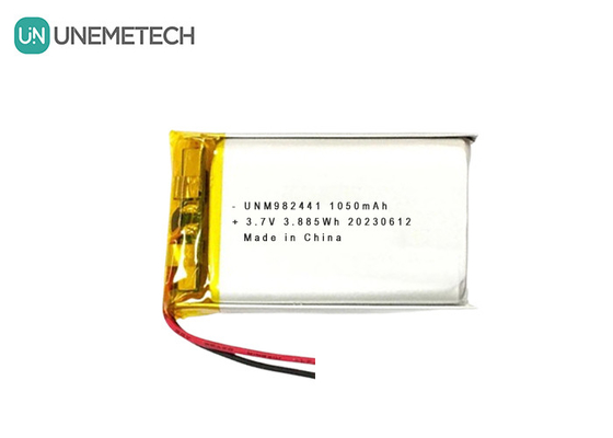 OEM ODM personnalisé 3.7V 1050mAh batterie polymère Li-ion 982441 pour sonnette intelligente