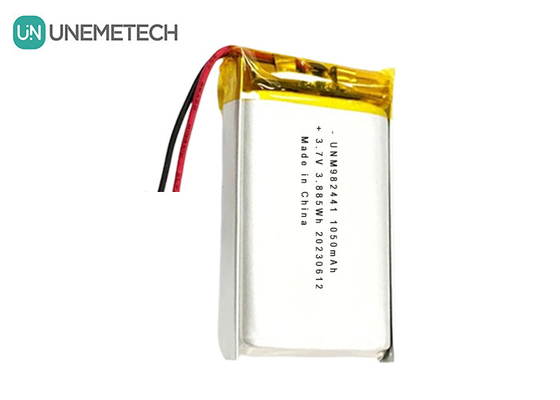 OEM ODM personnalisé 3.7V 1050mAh batterie polymère Li-ion 982441 pour sonnette intelligente