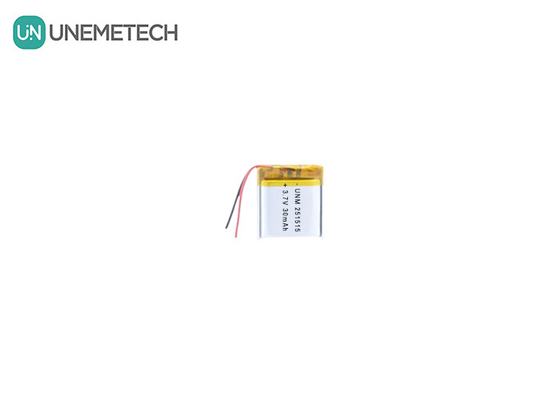 3.7V 30mAh 251515 Petite batterie Lipo légère pour petit thermomètre électronique