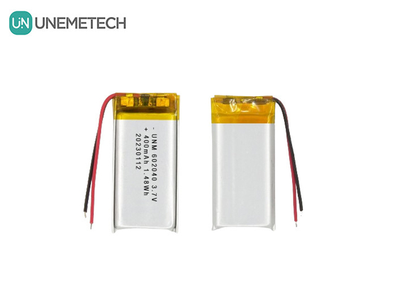 3.7V 400mAh 602040 batterie au lithium polymère longue durée de vie Pour casque Bluetooth