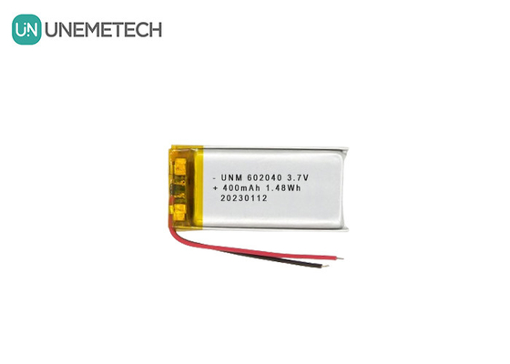 3.7V 400mAh 602040 batterie au lithium polymère longue durée de vie Pour casque Bluetooth