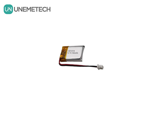 3.7V 50mAh Petite batterie polymère au lithium 401419 pour petits appareils électroniques