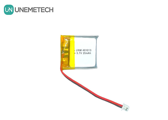 3.7V 25mAh 401013 Batterie rechargeable au lithium polymère ultra-mince et mince pour lunettes intelligentes