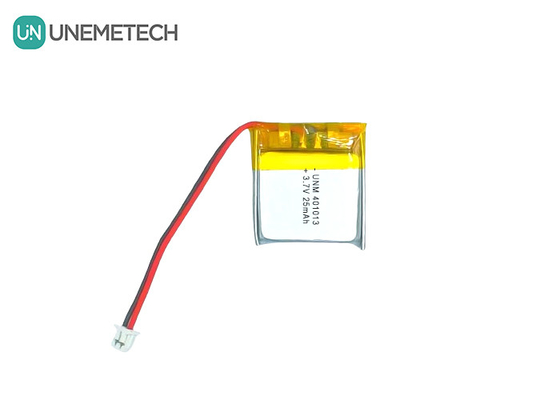 3.7V 25mAh 401013 Batterie rechargeable au lithium polymère ultra-mince et mince pour lunettes intelligentes