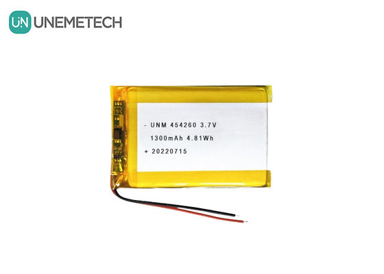 Qualité Batterie Li-ion polymère 3,7 V 1300 mAh 454260 pour systèmes solaires Usine