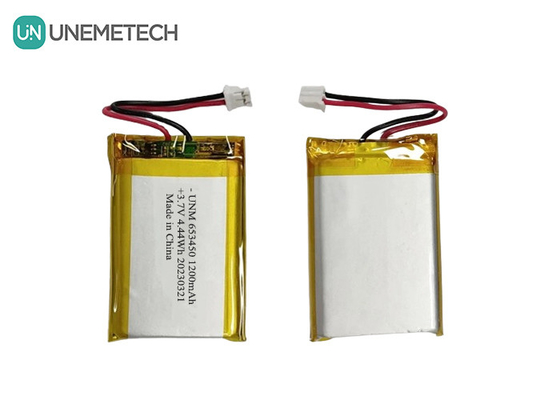 3.7V 1200mAh batterie au lithium polymère à charge rapide 653450 pour appareils photo numériques