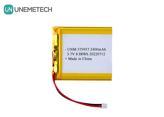 3.7V 2400mAh Batterie rechargeable au lithium-ion 575957 pour balances électroniques
