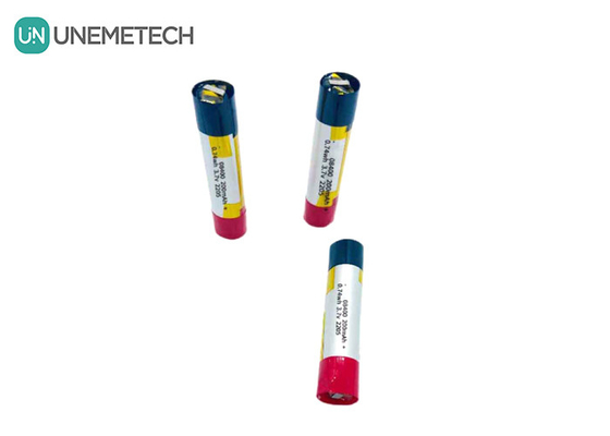 08400 Batterie Lipo cylindrique 3.7V 200mAh Batterie rechargeable au lithium-ion Pour Smart Pen