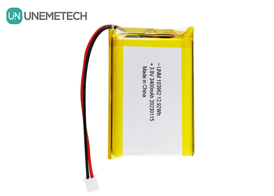 Batterie Lipo haute tension 103962 3.8V 3400mAh LiHV pour appareil photo numérique