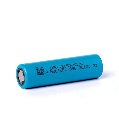 Molicel INR-18650-M35A haut plat 18650 batterie Molicel M35A 18650 3500mAh 10A batterie 3,6V