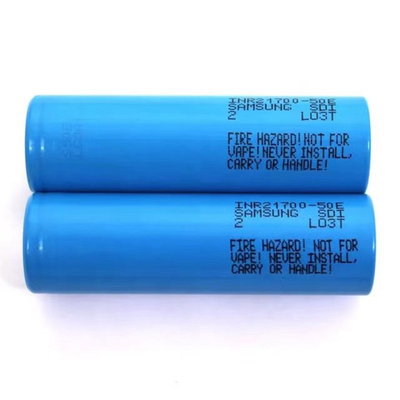Samsung 50E 21700 5000mAh 9,8A batterie 3,6V batterie au lithium-ion cellule INR21700-50E