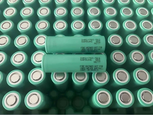 Samsung 50S 21700 Piles 5000mAh 25A Piles à ions de lithium 3,6V Cellule de batterie INR21700-50S