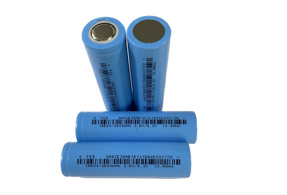 Capacité élevée 18650 Batterie 3800mAh 4000mAh 3.6V Cellule rechargeable au lithium-ion cylindrique