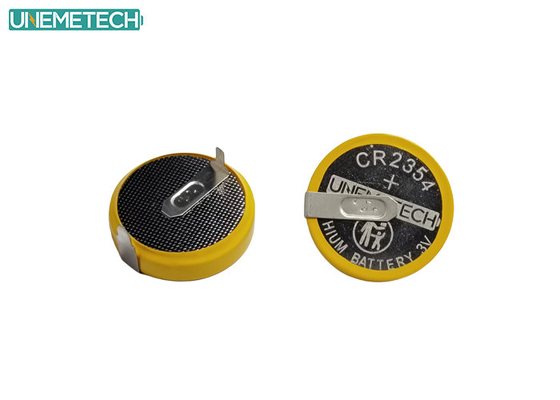 CR2354 batterie à bouton 3V 560mAh batterie au lithium primaire avec étiquette de soudure pour cuisinière à riz