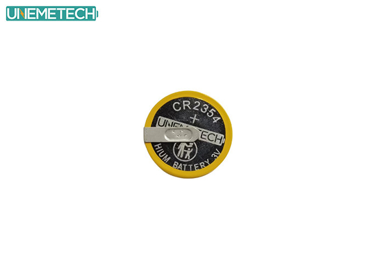 CR2354 batterie à bouton 3V 560mAh batterie au lithium primaire avec étiquette de soudure pour cuisinière à riz