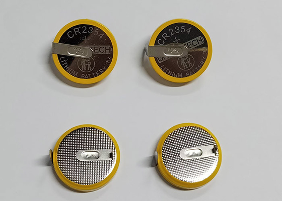 CR2354 batterie à bouton 3V 560mAh batterie au lithium primaire avec étiquette de soudure pour cuisinière à riz