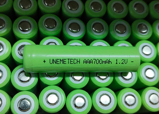 Batterie NiMH AAA700mAh 1.2V 700mAh Batterie rechargeable à hydrure de nickel-métal