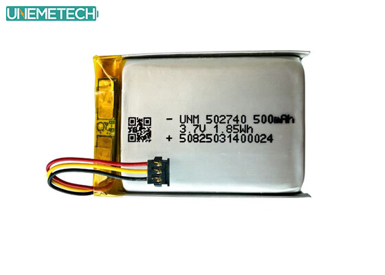 Qualité Batterie LiPo 3.7V 500mAh au Lithium polymère 502740, étui de chargement pour aide auditive Usine