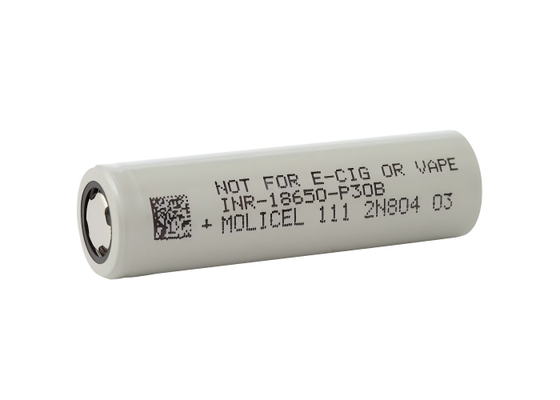 Qualité Molicel P30B 18650 3000mAh 36A Batterie INR-18650-P30B 3.6V Cellule à dessus plat Usine