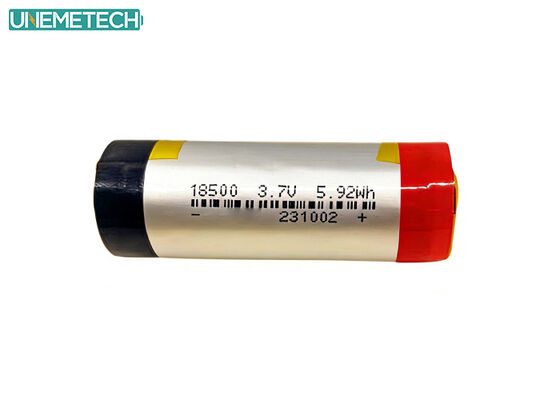 Qualité Batterie cylindrique au lithium-ion polymère 3.7V 1600mAh 18500 pour l'électronique grand public Usine